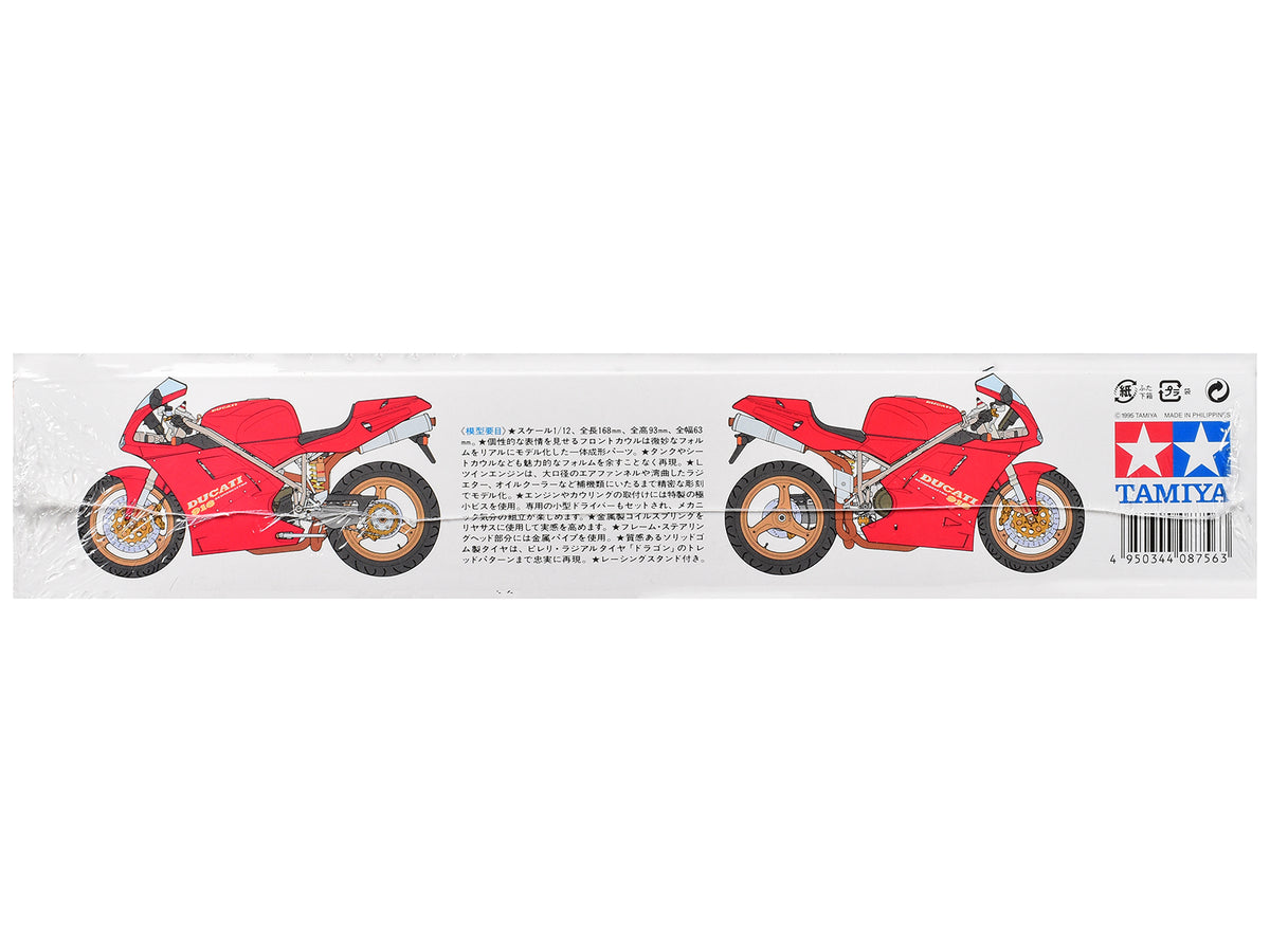 Model Kit Ducati 916 Motorcycle 1/12 Scale Model by Tamiya - image 5