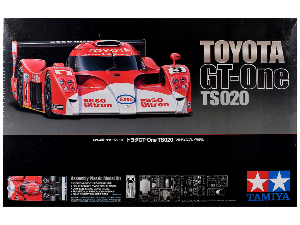 Model Kit Toyota GT-One TS020 "24 Hours of Le Mans" (1999) 1/24 Scale Model by Tamiya
