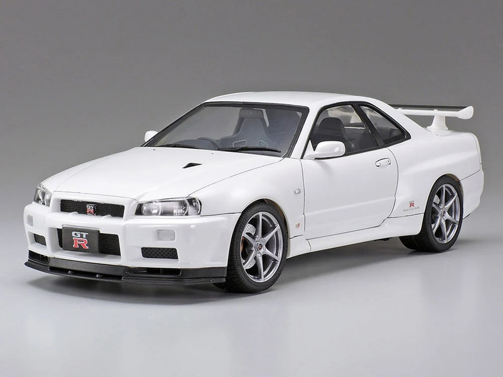 Model Kit Nissan Skyline GT-R (R34) V-Spec II 1/24 Scale Model by Tamiya