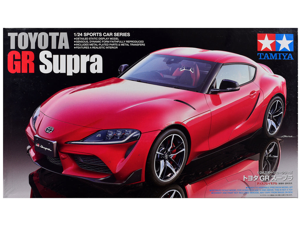 Model Kit Toyota GR Supra 1/24 Scale Model by Tamiya