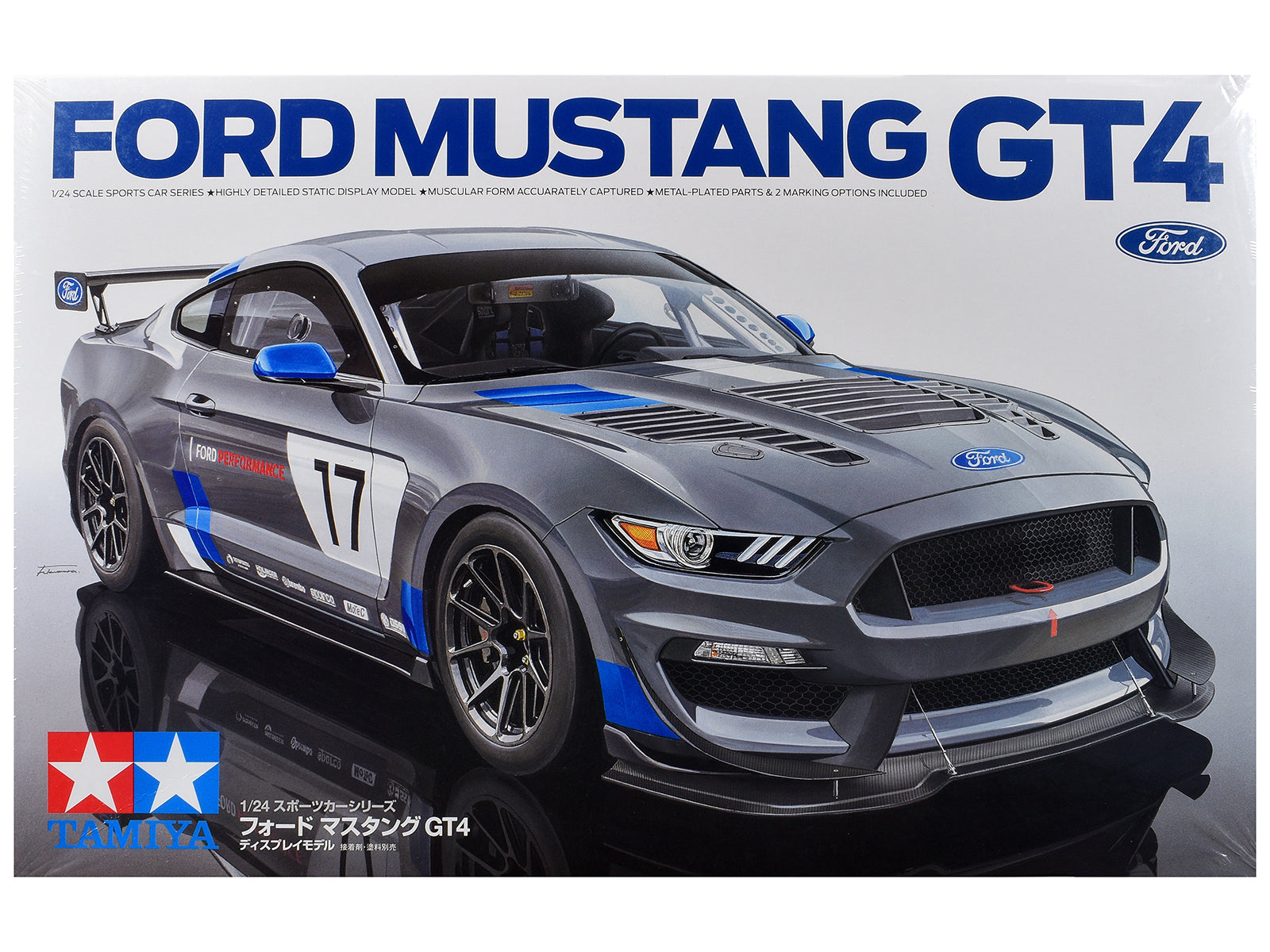 Model Kit Ford Mustang GT4 1/24 Scale Model by Tamiya