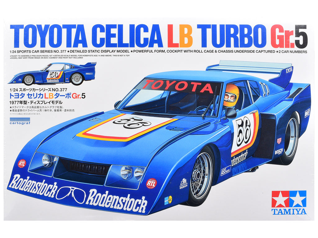 Model Kit Toyota Celica LB Turbo Gr.5 1/24 Scale Model by Tamiya