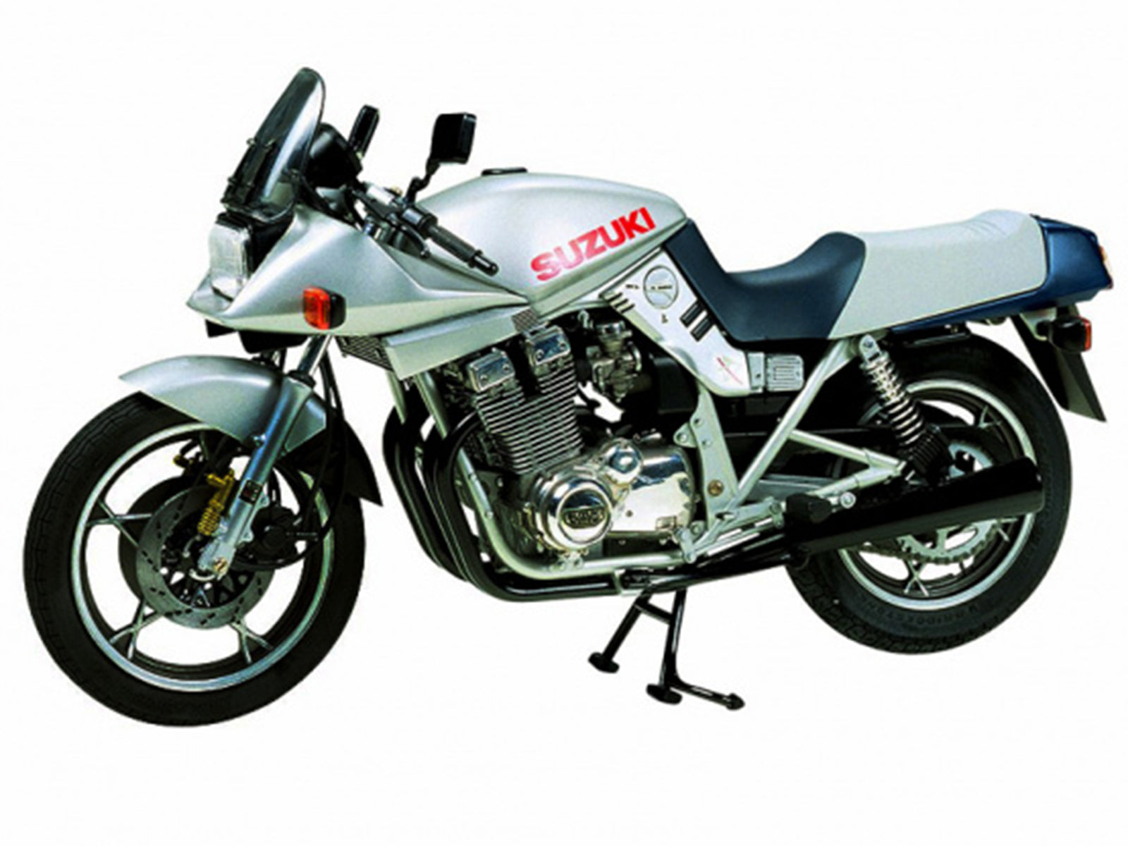 Model Kit Suzuki GSX1100S Katana Motorcycle 1/12 Scale Model by Tamiya - image 2