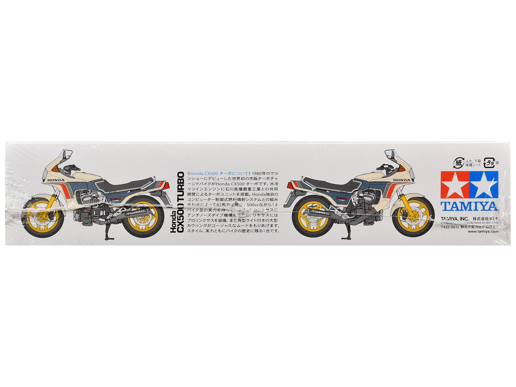 Model Kit Honda CX500 Turbo Motorcycle 1/12 Scale Model by Tamiya - image 3