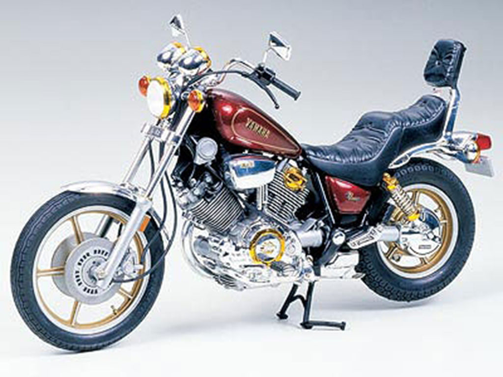 Model Kit Yamaha Virago XV1000 Motorcycle 1/12 Scale Model by Tamiya - image 2