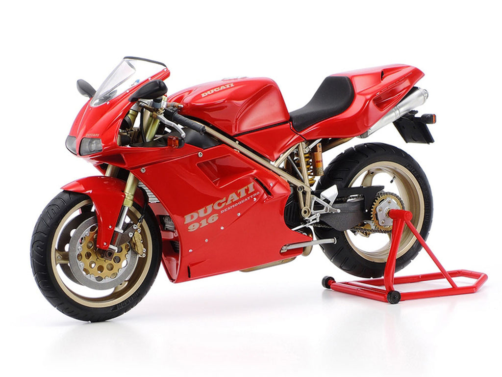 Model Kit Ducati 916 Motorcycle 1/12 Scale Model by Tamiya - image 2