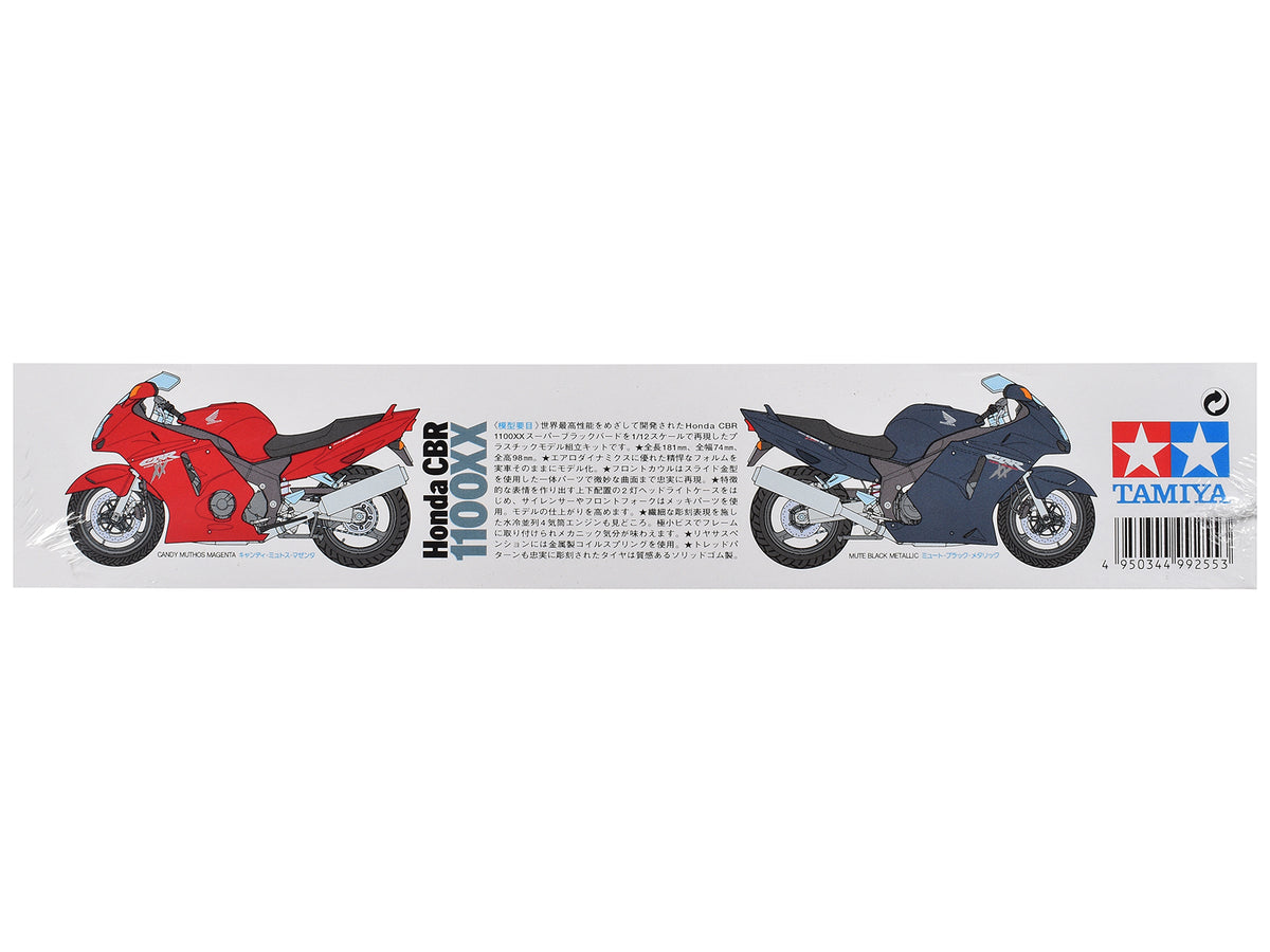Model Kit Honda CBR 1100XX Motorcycle 1/12 Scale Model by Tamiya - image 4