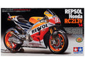 Model Kit Honda RC213V Motorcycle #93 Marc Marquez "Repsol Honda" Winner "Moto GP Championship" (2014) 1/12 Scale Model by Tamiya