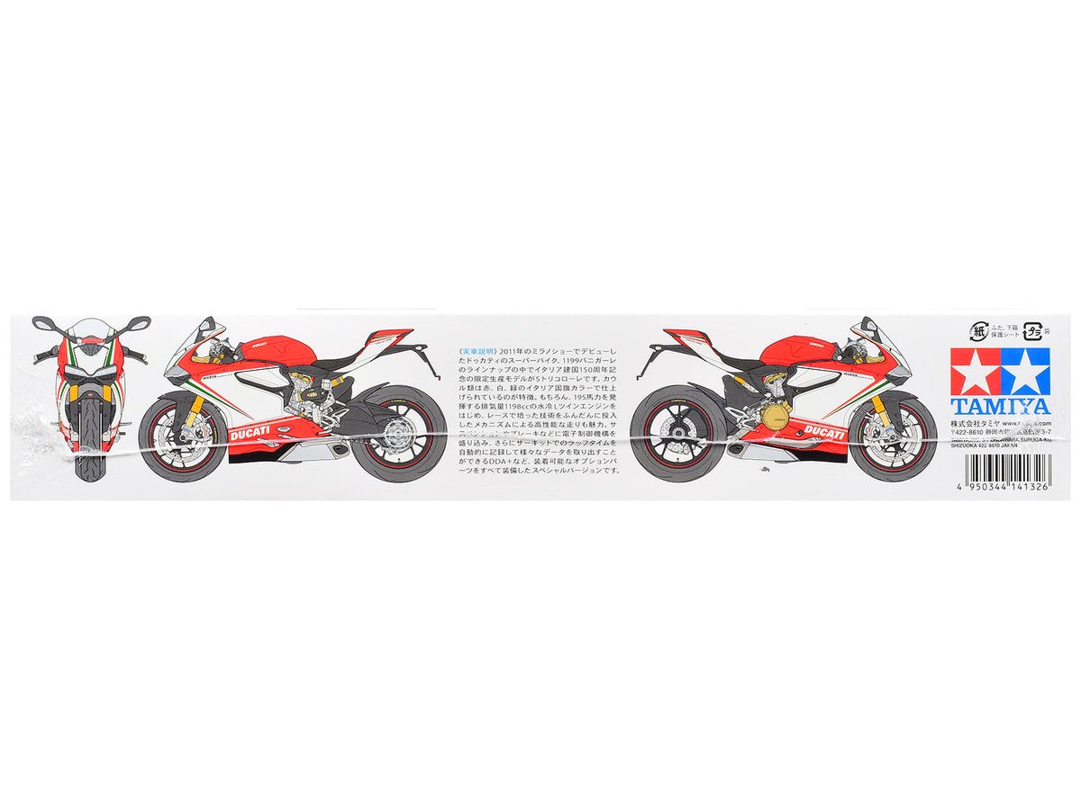 Model Kit Ducati 1199 Panigale S Motorcycle 1/12 Scale Model by Tamiya - image 5