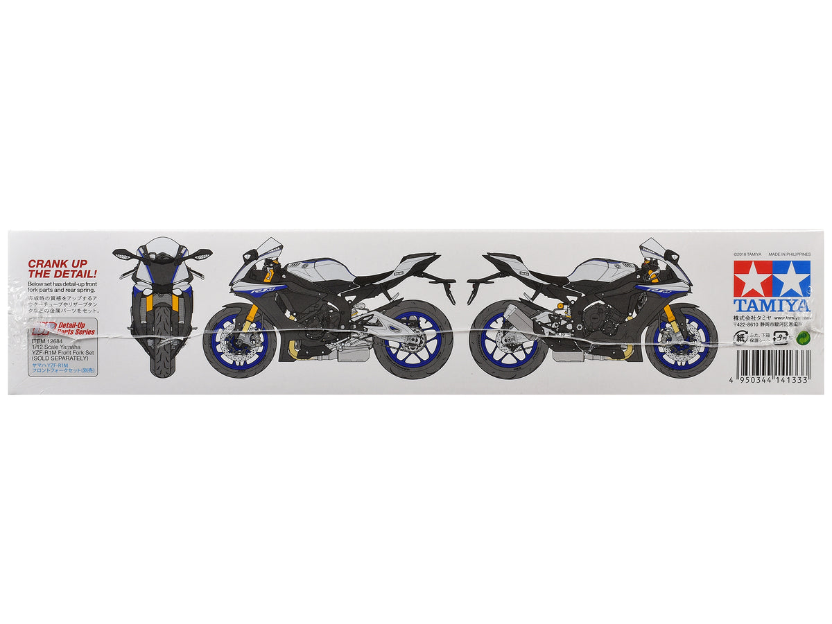Model Kit Yamaha YZF-R1M Motorcycle 1/12 Scale Model by Tamiya - image 4
