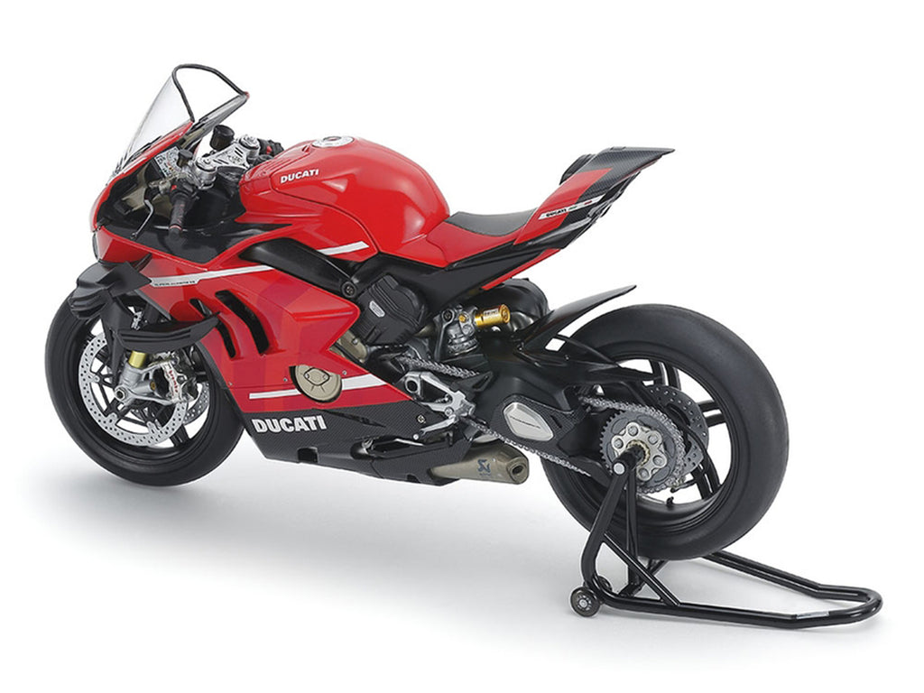 Model Kit Ducati Superleggera V4 Motorcycle with Racing Kit 1/12 Scale Model by Tamiya - image 3