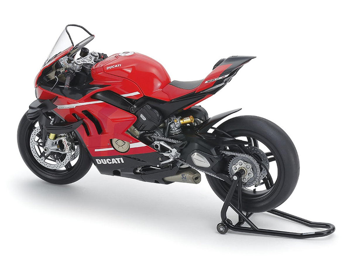 Model Kit Ducati Superleggera V4 Motorcycle with Racing Kit 1/12 Scale Model by Tamiya - image 3