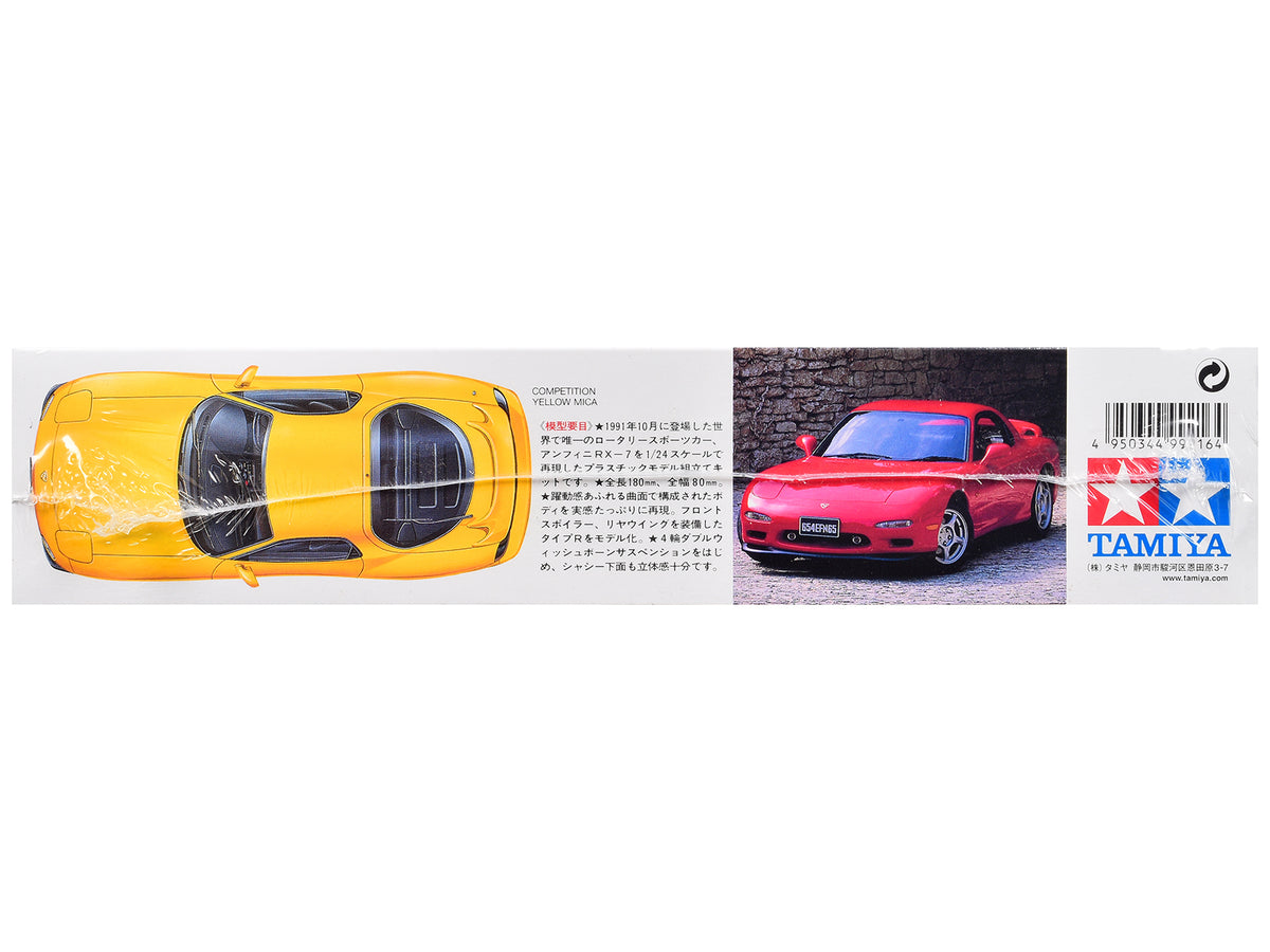 Model Kit Mazda Efini RX-7 1/24 Scale Model by Tamiya - image 4