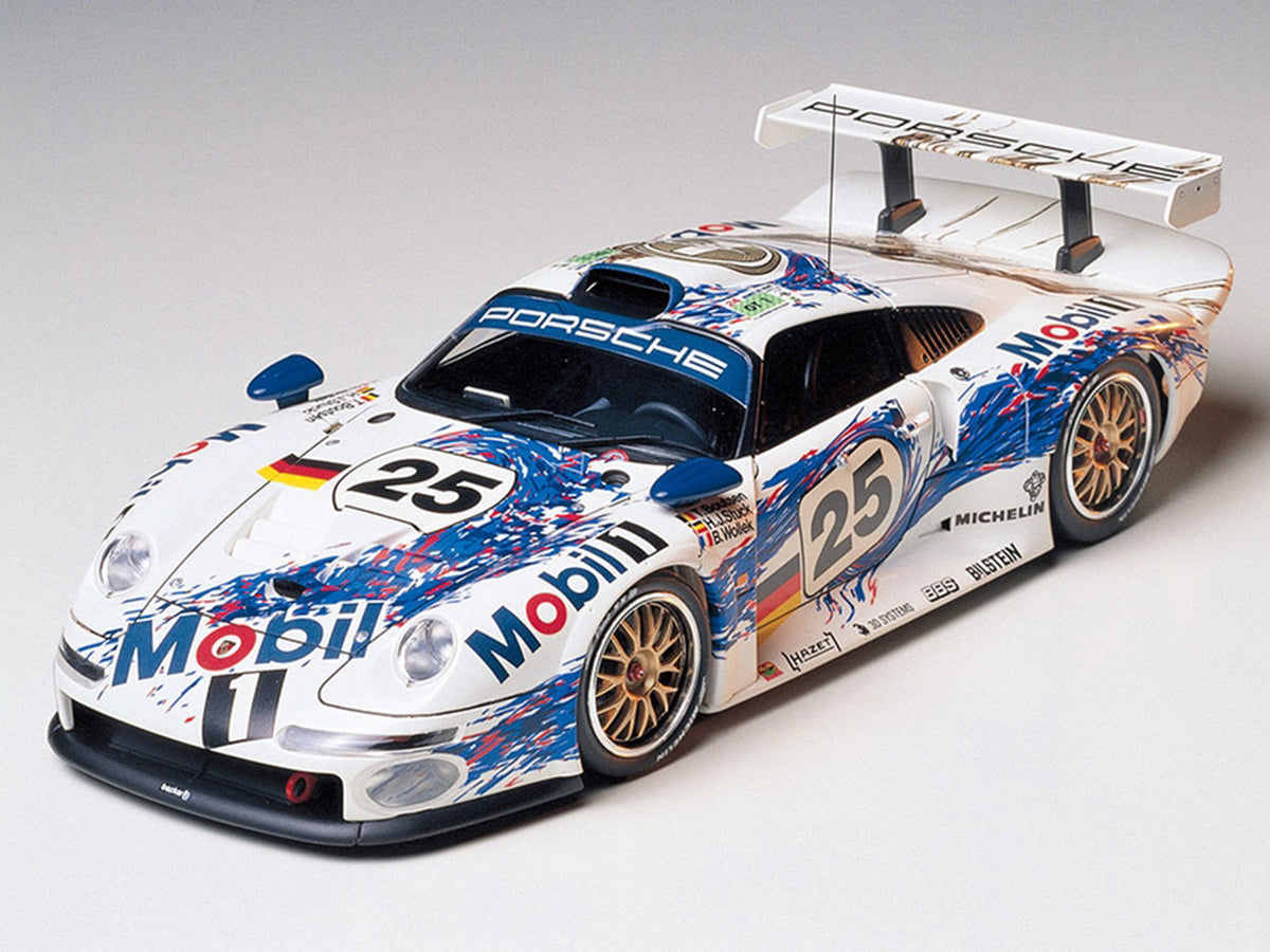 Model Kit Porsche 911 GT1 "24 Hours of Le Mans" (1996) 1/24 Scale Model by Tamiya - image 2