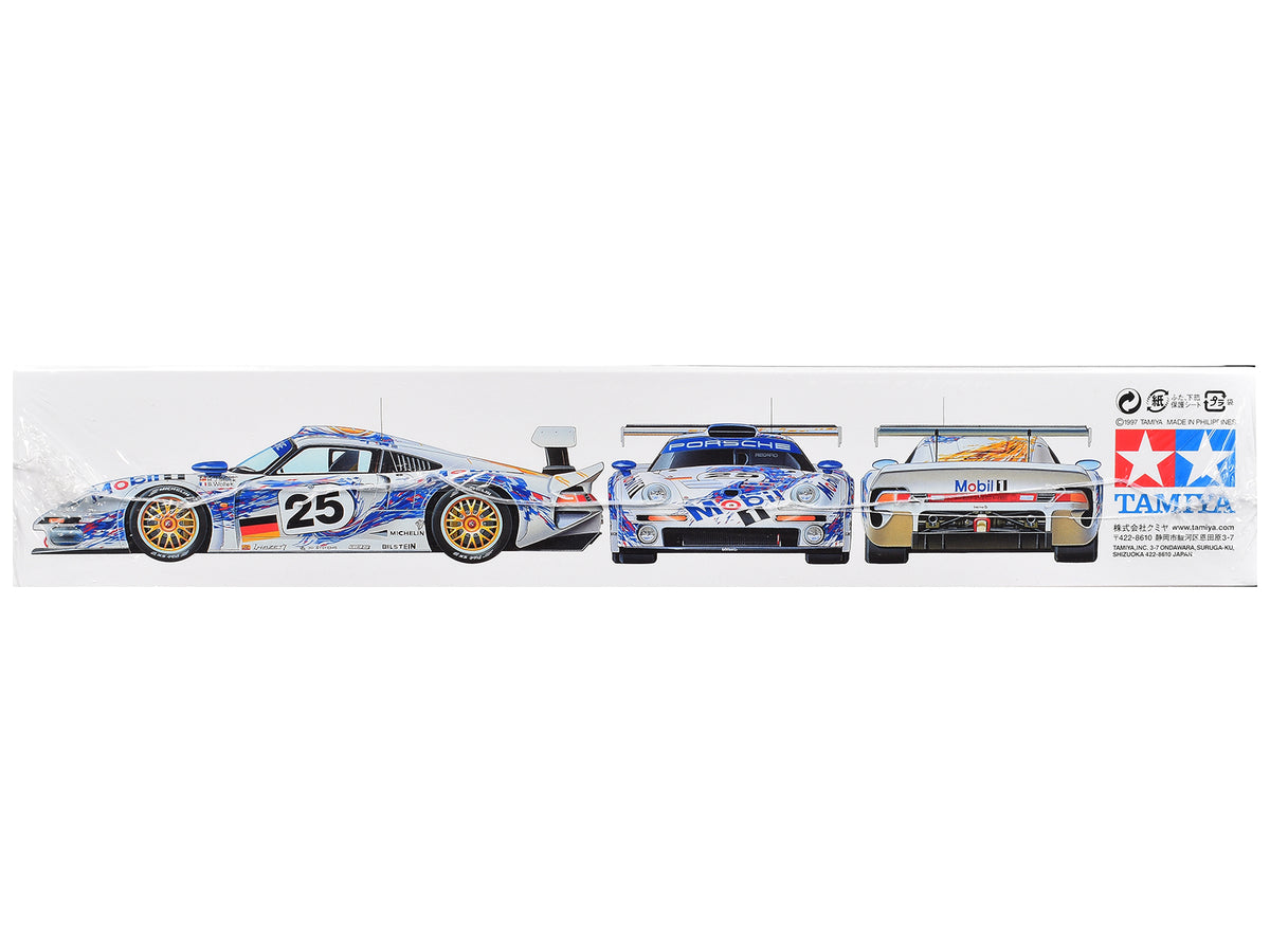 Model Kit Porsche 911 GT1 "24 Hours of Le Mans" (1996) 1/24 Scale Model by Tamiya - image 4