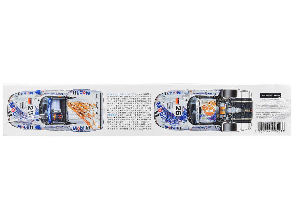 Model Kit Porsche 911 GT1 "24 Hours of Le Mans" (1996) 1/24 Scale Model by Tamiya - image 5