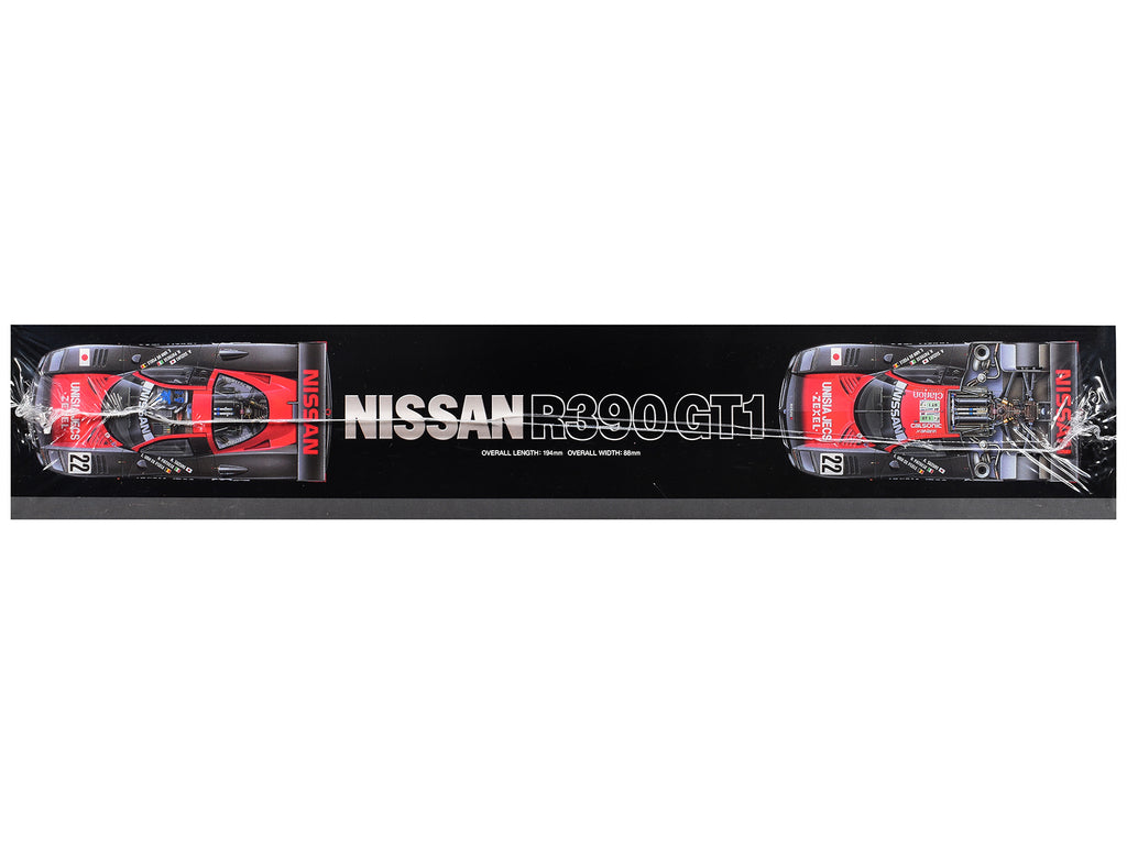 Model Kit Nissan R390 GT1 "24 Hours of Le Mans" (1997) 1/24 Scale Model by Tamiya - image 4