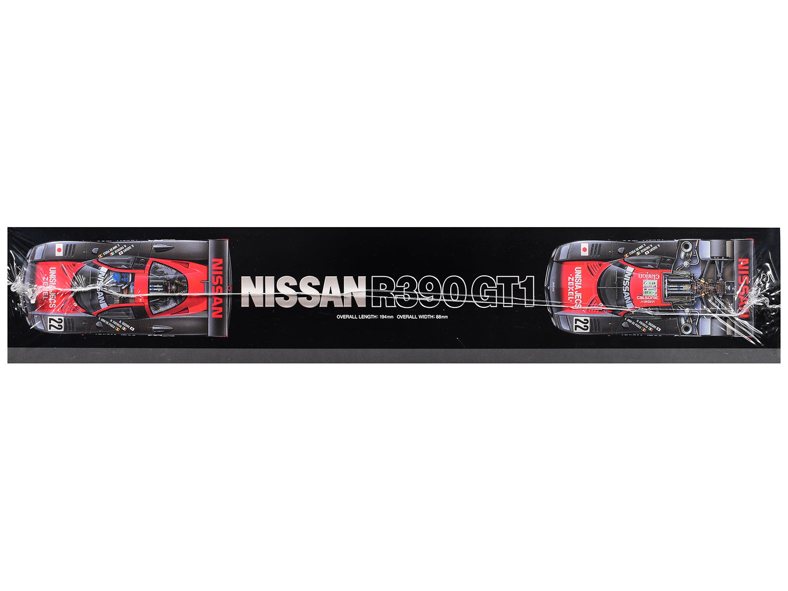 Model Kit Nissan R390 GT1 "24 Hours of Le Mans" (1997) 1/24 Scale Model by Tamiya - image 4