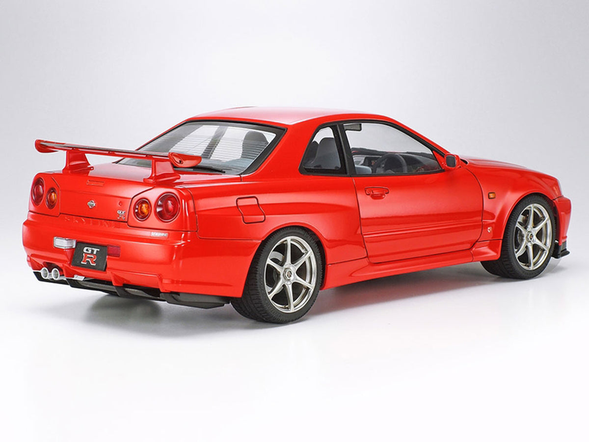Model Kit Nissan Skyline GT-R V-Spec (R34) 1/24 Scale Model by Tamiya - image 3