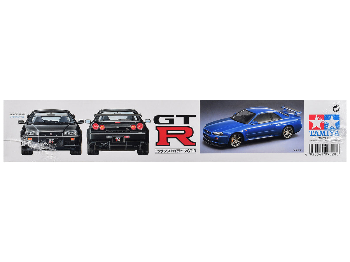 Model Kit Nissan Skyline GT-R V-Spec (R34) 1/24 Scale Model by Tamiya - image 5