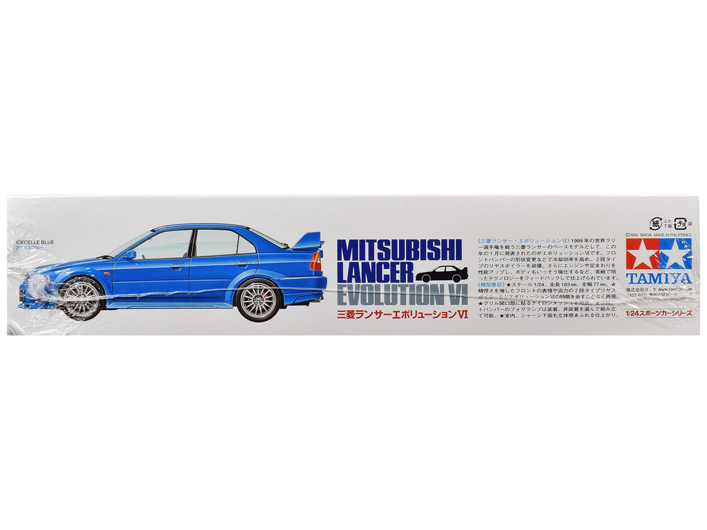 Model Kit Mitsubishi Lancer Evolution VI 1/24 Scale Model by Tamiya - image 3
