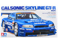 Model Kit Nissan Skyline GT-R (R34) "Calsonic" 1/24 Scale Model by Tamiya