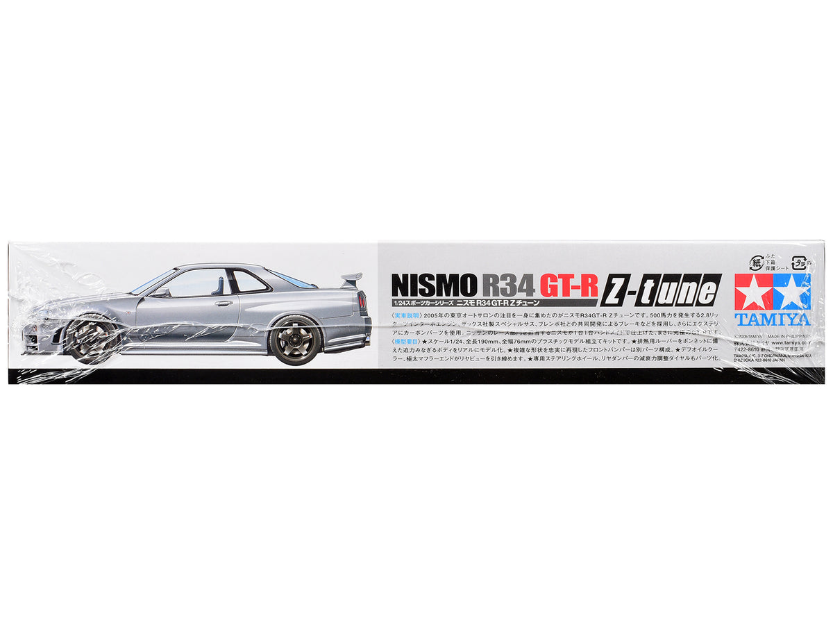 Model Kit Nissan Skyline GT-R (R34) Nismo Z-Tune 1/24 Scale Model by Tamiya - image 5
