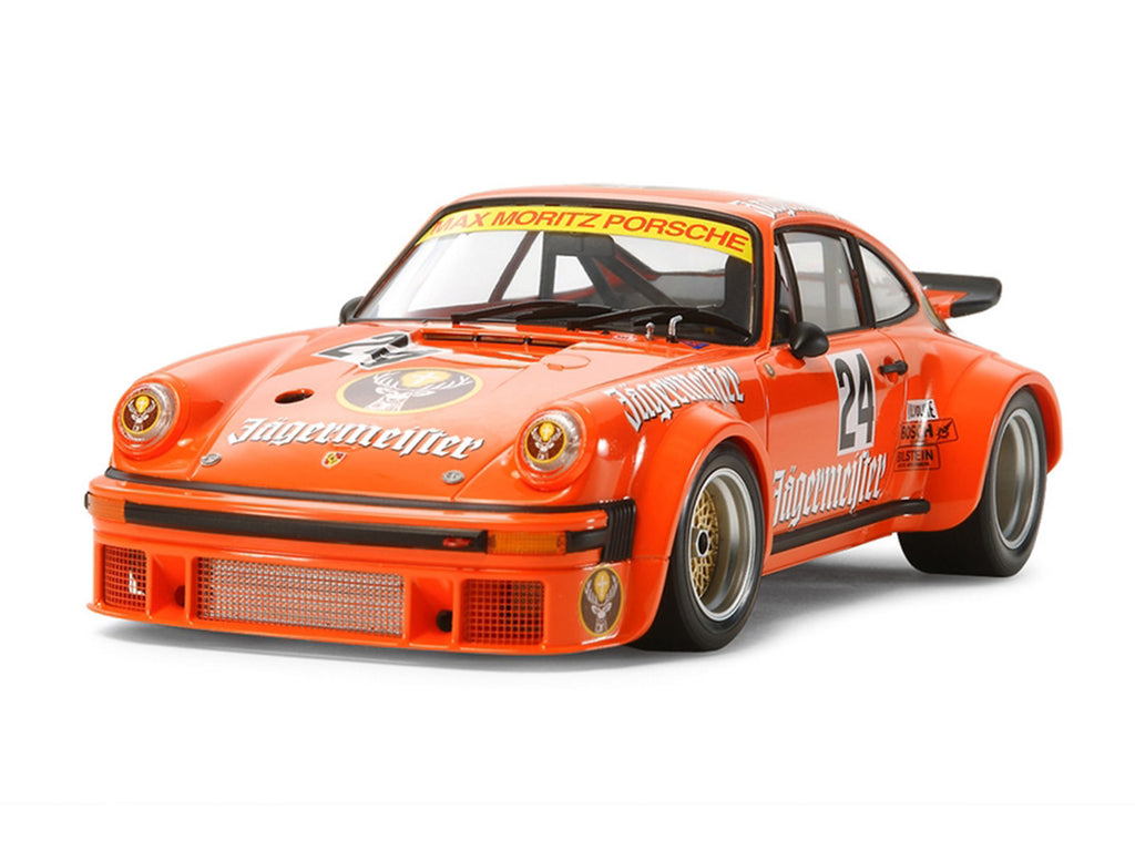 Model Kit Porsche Turbo RSR Type 934 "Jagermeister" 1/24 Scale Model by Tamiya - image 2