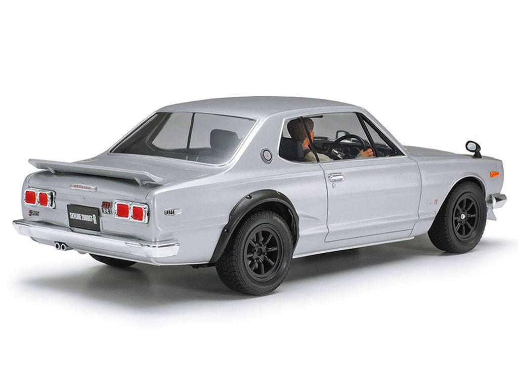 Model Kit Nissan Skyline 2000 GT-R Street-Custom with Figure 1/24 Scale Model by Tamiya - image 4