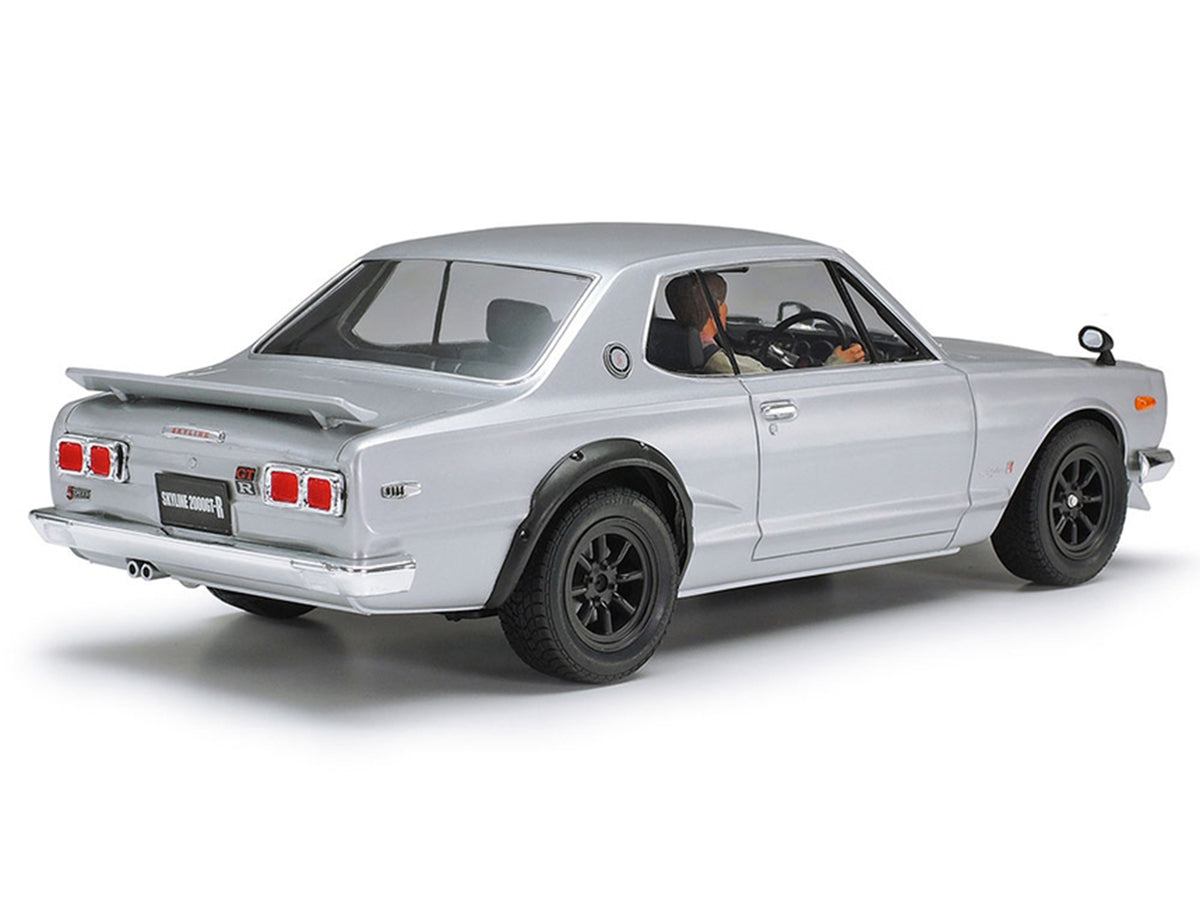 Model Kit Nissan Skyline 2000 GT-R Street-Custom with Figure 1/24 Scale Model by Tamiya - image 4