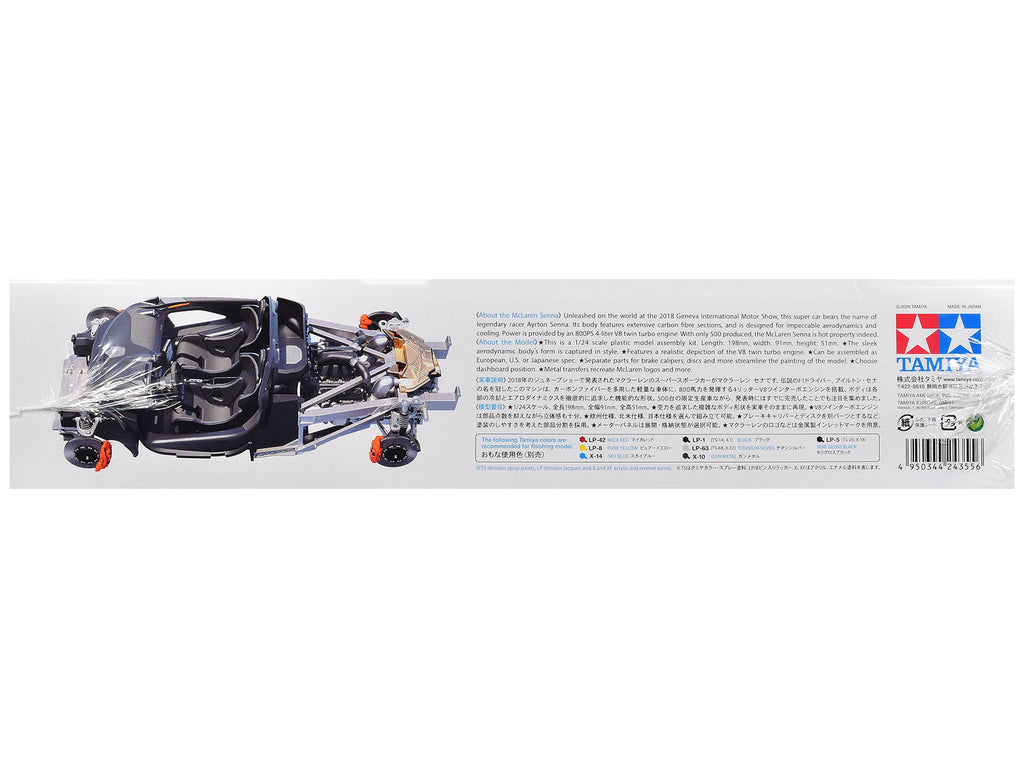Model Kit McLaren Senna 1/24 Scale Model by Tamiya - image 5