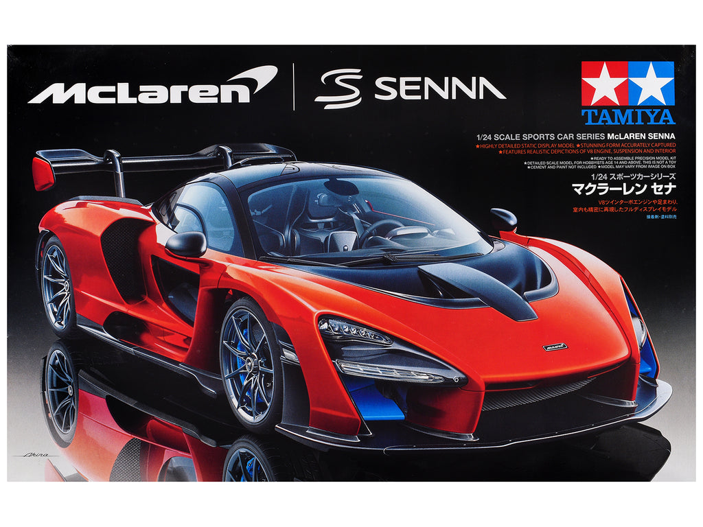 Model Kit McLaren Senna 1/24 Scale Model by Tamiya