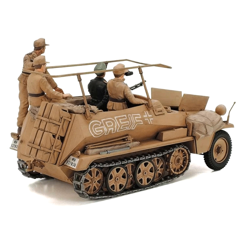 Model Kit German Sd.kfz. 250/3 Greif Half-Tracked Armored Vehicle 1/35 Scale Model by Tamiya - image 3