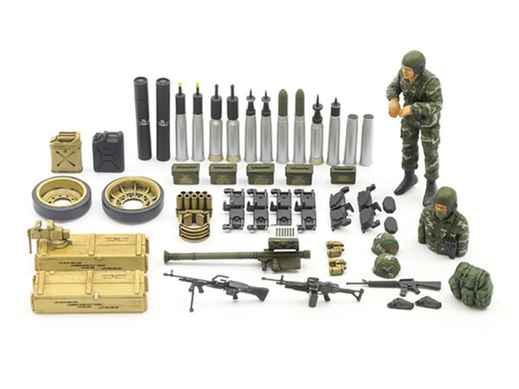 Model Kit US M60A3 105mm Gun Tank "US Army" 1/35 Scale Model by Tamiya - image 3