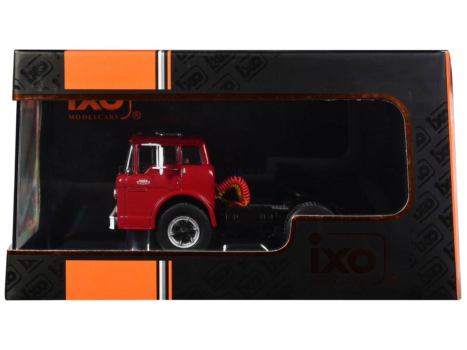 1967 Ford C-600 Truck Tractor Red 1/43 Diecast Model by IXO Models - image 3