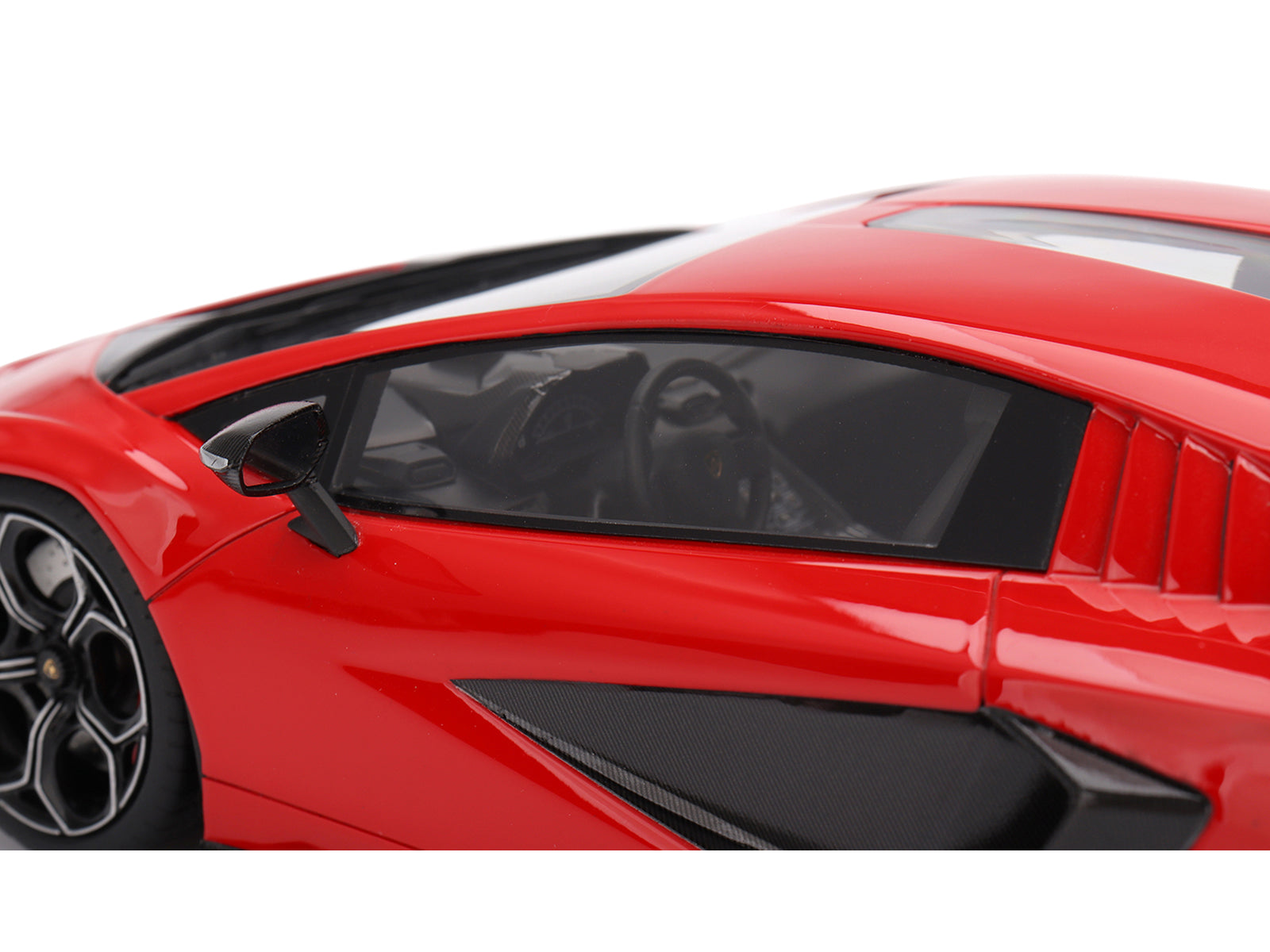 Lamborghini Countach LPI 800-4 Rosso Mars Red 1/18 Model Car by Top Speed - image 2