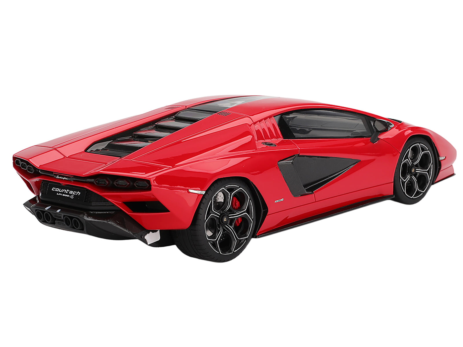 Lamborghini Countach LPI 800-4 Rosso Mars Red 1/18 Model Car by Top Speed - image 5