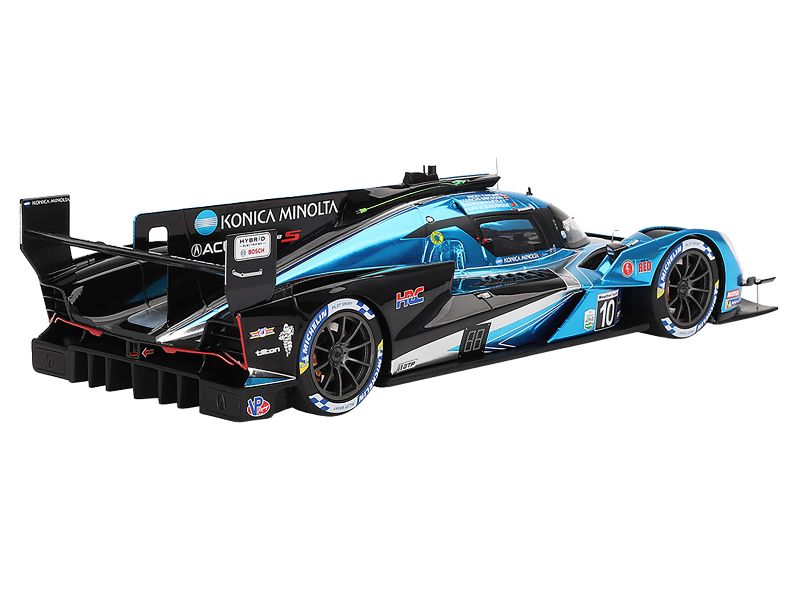 Acura ARX-06 GTP #10 Filipe Albuquerque - Marcus Ericsson - Brendon Hartley - Ricky Taylor "Wayne Taylor Racing with Andretti" IMSA "24 Hours of Daytona" (2024) 1/18 Model Car by Top Speed - image 3