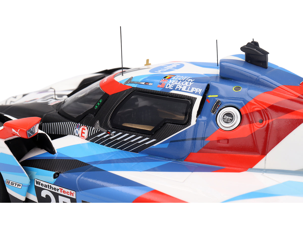 BMW M Hybrid V8 GTP #25 Connor De Phillippi - Maxime Martin - Rene Rast - Nick Yelloly "BMW M Team RLL" "24 Hours of Daytona" (2024) 1/18 Model Car by Top Speed - image 2
