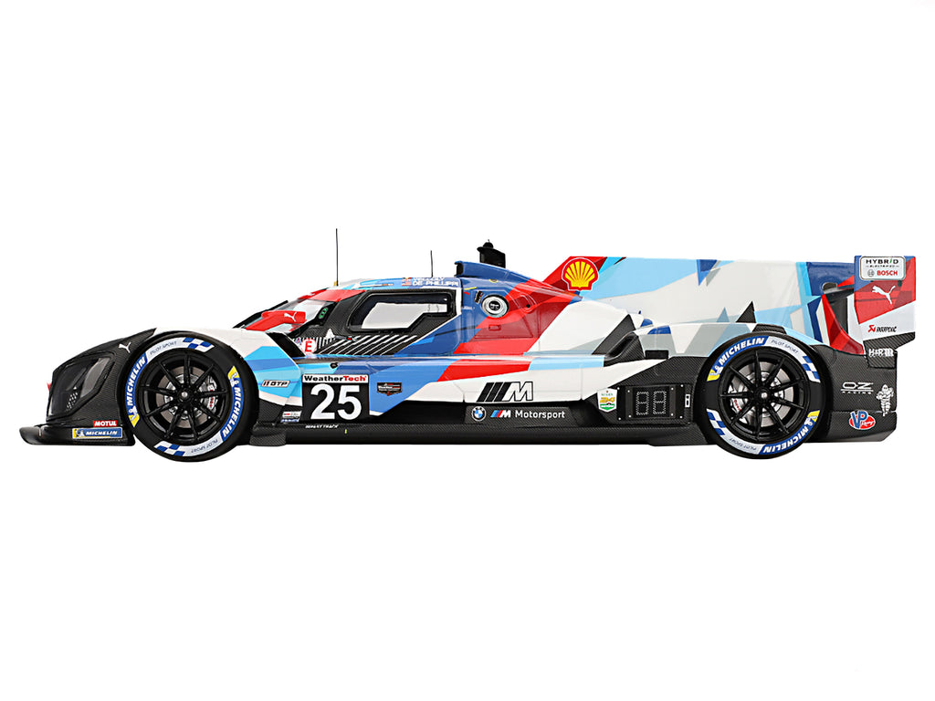 BMW M Hybrid V8 GTP #25 Connor De Phillippi - Maxime Martin - Rene Rast - Nick Yelloly "BMW M Team RLL" "24 Hours of Daytona" (2024) 1/18 Model Car by Top Speed - image 4