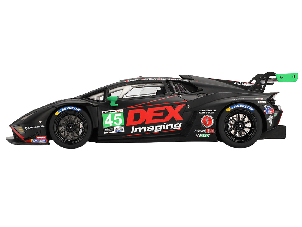 Lamborghini Huracan GT3 EVO2 #45 Graham Doyle - Danny Formal - Ashton Harrison - Kyle Marcelli "Wayne Taylor Racing with Andretti" "24 Hours of Daytona" (2024) 1/18 Model Car by Top Speed - image 3