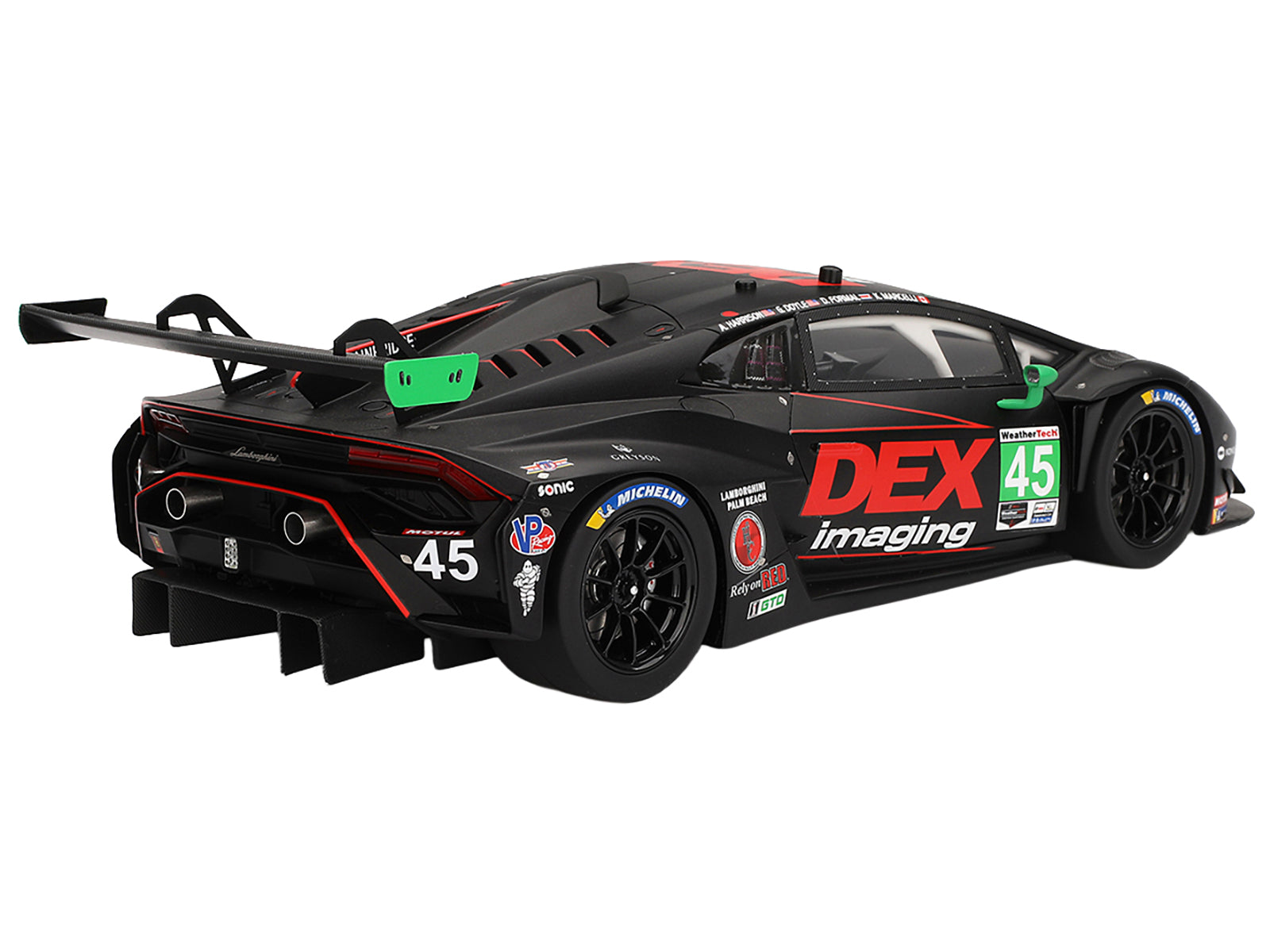 Lamborghini Huracan GT3 EVO2 #45 Graham Doyle - Danny Formal - Ashton Harrison - Kyle Marcelli "Wayne Taylor Racing with Andretti" "24 Hours of Daytona" (2024) 1/18 Model Car by Top Speed - image 5