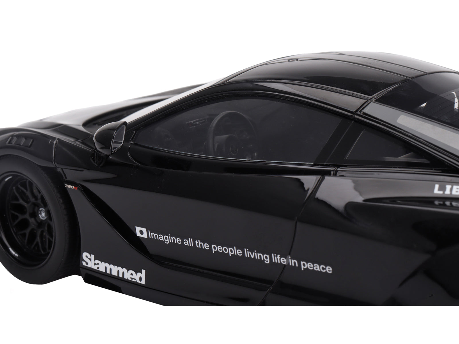 McLaren 720S "LB-Works" Black "Tokyo Auto Salon 2024" 1/18 Model Car by Top Speed - image 2
