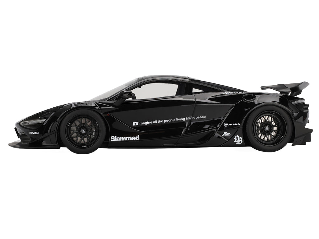 McLaren 720S "LB-Works" Black "Tokyo Auto Salon 2024" 1/18 Model Car by Top Speed - image 3