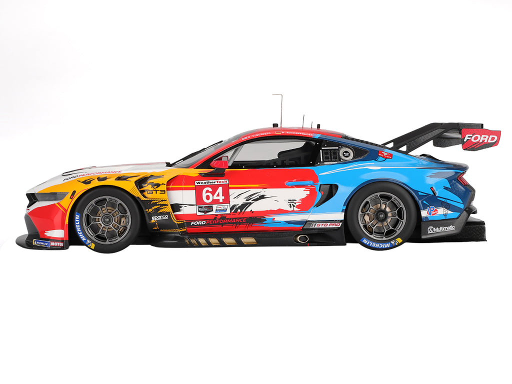 Ford Mustang GT3 #64 Mike Rockenfeller - Harry Tincknell "Ford Multimatic Motorsports" "Motul Course de Monterey - Laguna Seca" (2024) 1/18 Model Car by Top Speed - image 3