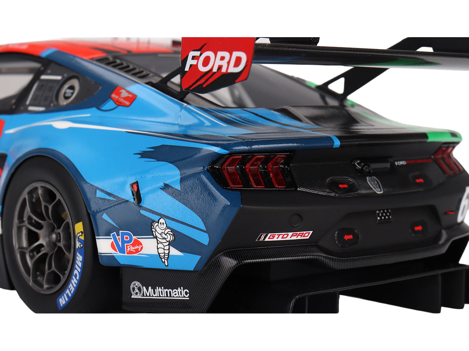 Ford Mustang GT3 #65 Joey Hand - Dirk Muller "Ford Multimatic Motorsports" "Motul Course de Monterey - Laguna Seca" (2024) 1/18 Model Car by Top Speed - image 4