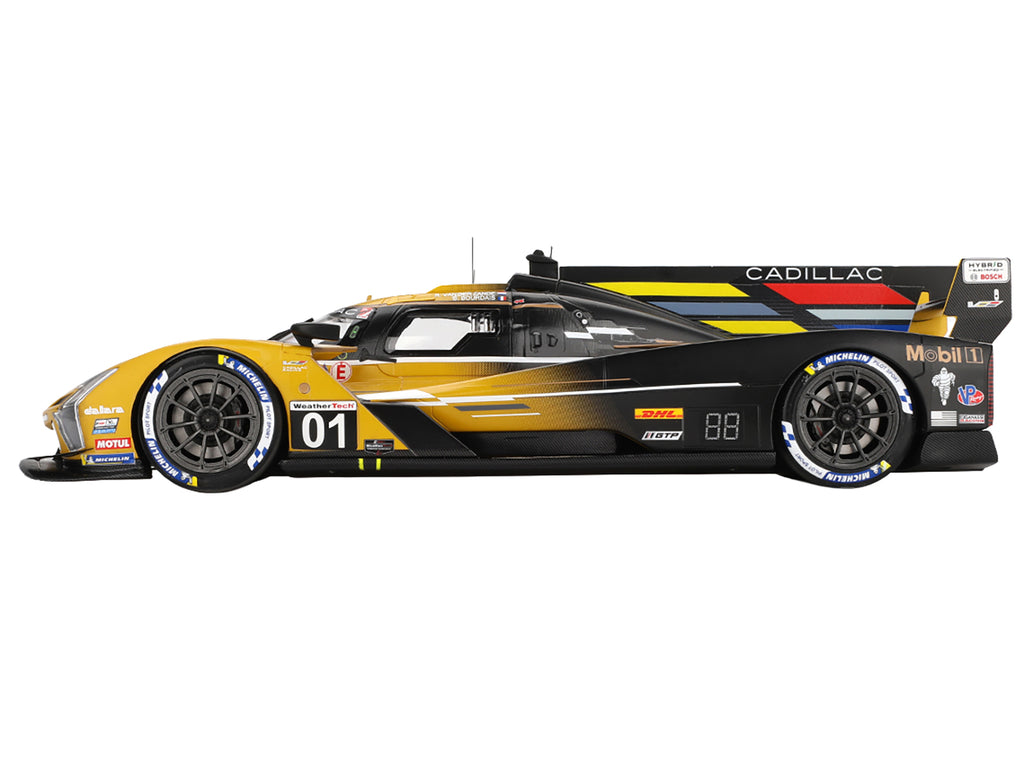 Cadillac V-Series.R #01 Sebastien Bourdais - Scott Dixon - Renger van der Zande "Cadillac Racing" 2nd Place "12 Hours of Sebring" (2024) 1/18 Model Car by Top Speed - image 3