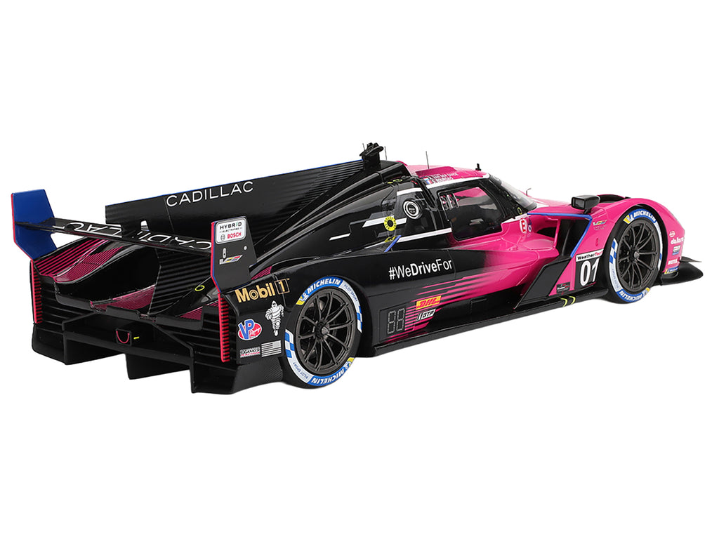 Cadillac V-Series.R #01 Sebastien Bourdais - Scott Dixon - Renger van der Zande "Cadillac Racing" Winner IMSA "Petit Le Mans" (2024) 1/18 Model Car by Top Speed - image 5