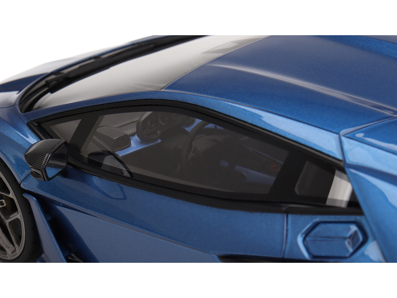 Lamborghini Revuelto Blu Eleos Blue Metallic 1/18 Model Car by Top Speed