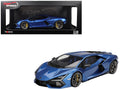 Lamborghini Revuelto Blu Eleos Blue Metallic 1/18 Model Car by Top Speed
